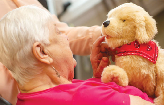 robot pet therapy