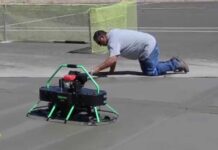 Four concrete finishing robots transforming interior finishing operations concrete-finishing