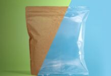 How do robots make plastic packaging alternatives easier to produce?