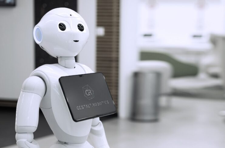Why are more businesses investing in service robots? service robots