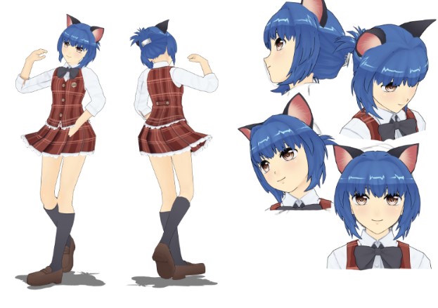 How to create a 3D anime character?