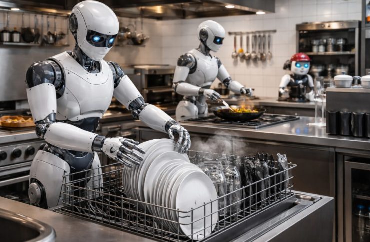 Robotic dishwashing and kitchen automation are moving from labs to real kitchens Robotic dishwashing
